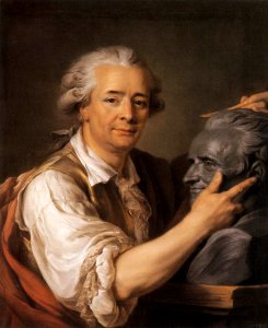 Adélaïde Labille-Guiard - The Sculptor Augustin Pajou - WGA12364. Free illustration for personal and commercial use.