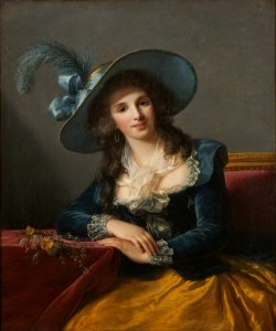 Comtesse Louis-Philippe de Segur (1756-1828), by Louise Élisabeth Vigée Le Brun. Free illustration for personal and commercial use.