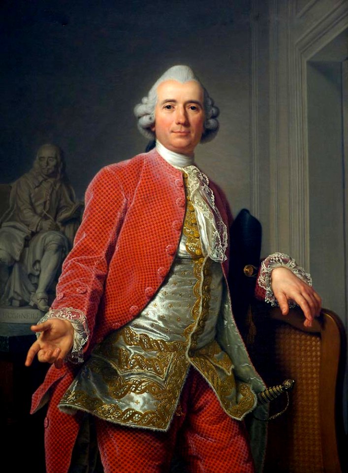 Adolf Ulrik Wertmüller, Portrait of Jean-Jacques Caffieri (1784)