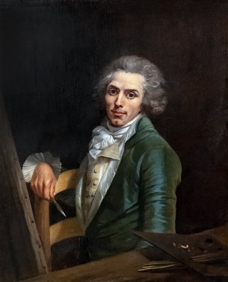 Augustins - Autoportrait jeune - Joseph Roques - 1783 - Inv. 60.4.1