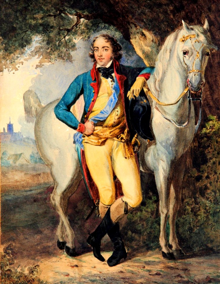Józef Grassi - Portret księcia Józefa Poniatowskiego