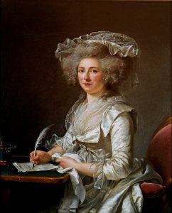 Portrait of a woman by Adélaïde Labille-Guiard - 1787