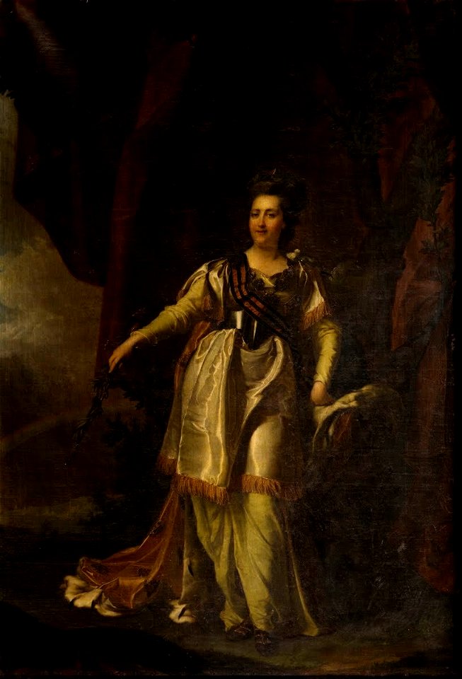 Catherine II by Levitzky (1787, Grandmaster's Palace)