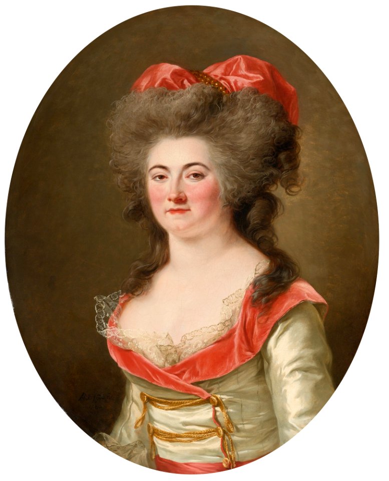 Adélaïde Labille-Guiard Portrait of a Lady, half length