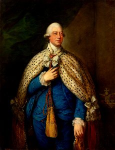 Thomas Gainsborough - Portrait of George III - Google Art Project. Free illustration for personal and commercial use.
