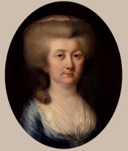 Unknown woman, formerly known as Louisa, Countess of Albany by Hugh Douglas Hamilton