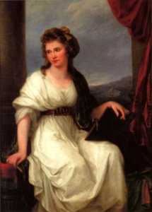 Angelica Kauffmann, Self-Portrait as the Muse of Painting, 1787. Free illustration for personal and commercial use.