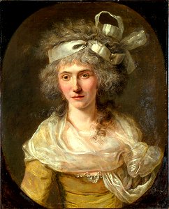 Portrait de femme, présumé de Théroigne de Méricourt (c 1785)