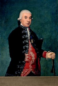 Francisco Javier de Larrumbe, de Francisco de Goya (Banco de España). Free illustration for personal and commercial use.