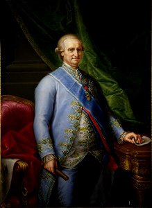Carlos IV por Francisco Bayeu