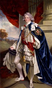 George IV, when Prince of Wales - Hoppner 1790-96. Free illustration for personal and commercial use.