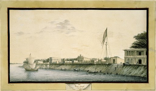 1790 Fredrichsnagor Bengal - Peter Anker (1744–1832) - Kulturhistorisk museum, UiO - UEM4428