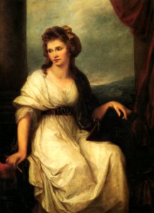 Angelica Kauffmann Self Portrait as the Muse of Painting. Free illustration for personal and commercial use.