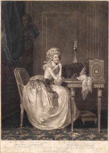 Prinzessin von Lamballe nach Anton Hickel