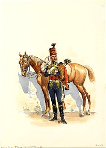 1791 - Maréchal des logis Chef du 5e Hussards (46)