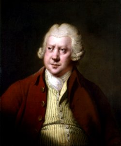 Sir Richard Arkwright by Joseph Wright. Free illustration for personal and commercial use.