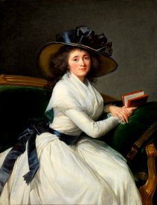 Comtesse de La Châtre by Vigée-Lebrun. Free illustration for personal and commercial use.