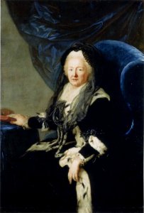 Elisabeth Christine in Witwentracht