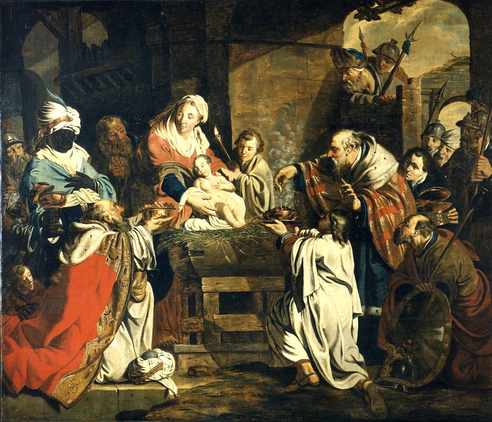 Pieter Jozef Verhaghen - The adoration of the Magi