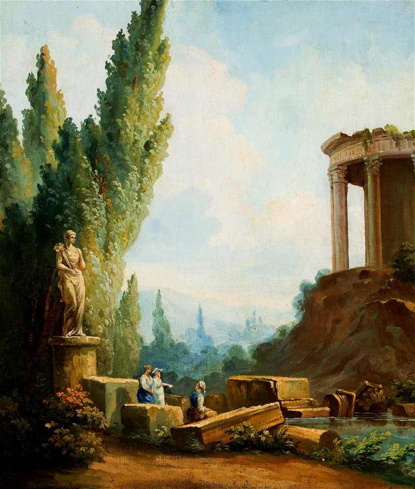 Robert Ruins of the Temple of the Sibyl at Tivoli