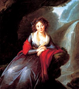 Anna Zetzner (1764-1814) by Vigée Le Brun. Free illustration for personal and commercial use.