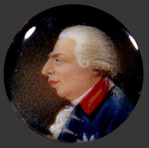George III (reigned 1760-1820) by Richard Collins. Free illustration for personal and commercial use.