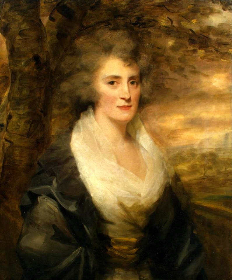 Henry Raeburn - Portrait of Mrs E. Bethune - WGA18596