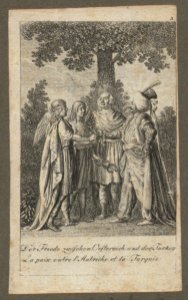 1792 illustration of the Treaty of Sistova