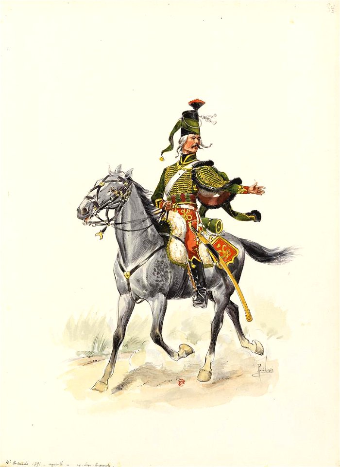 1791 - Appointé du 4e Hussards (38)