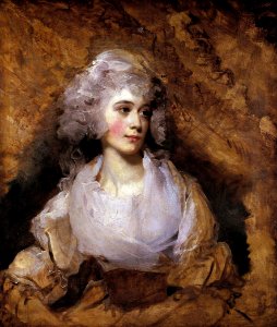 Portrait of a Lady, early 1790s, by Sir Thomas Lawrence, PRA. Free illustration for personal and commercial use.