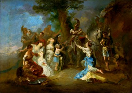 Maulbertsch Coriolanus at the gates of Rome