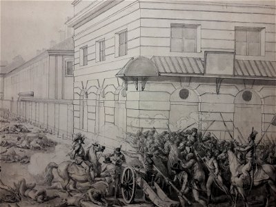 Norblin Fighting in Miodowa Street in Warsaw (detail) 03