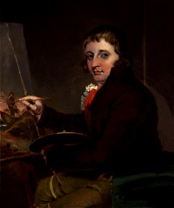 George Morland by John Raphael Smith. Free illustration for personal and commercial use.