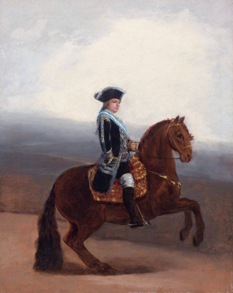 Retrato ecuestre de Manuel Godoy