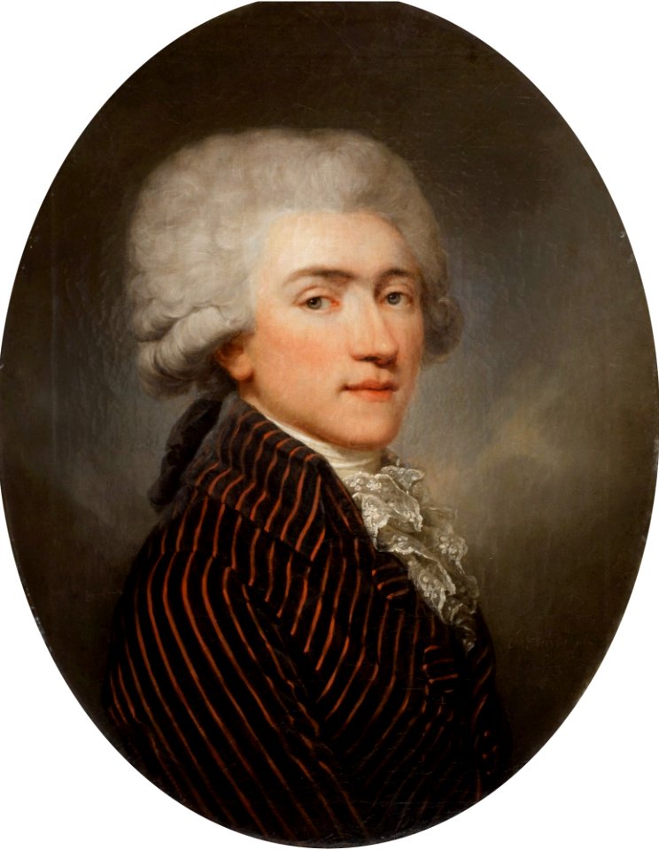 Józef Grassi - Portret hr. Gotharda Andreasa Manteuffla
