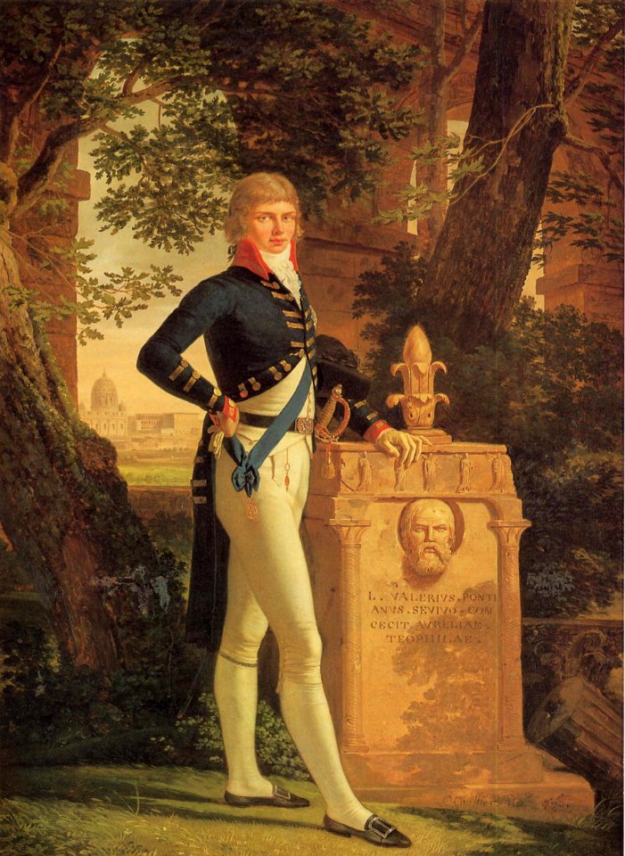 Louis Gauffier - Portrait of Prince Augustus Frederick