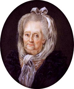 Eleonora Czartoryska, née Countess Waldstein (1712 - c 1796). Free illustration for personal and commercial use.