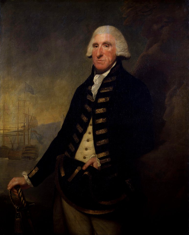 Samuel Hood, 1st Viscount Hood by Lemuel Francis Abbott