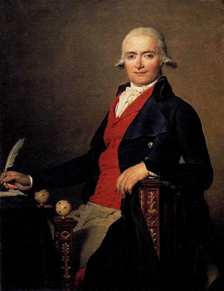 Jacques-Louis David - Portrait of Gaspar Mayer - WGA6074