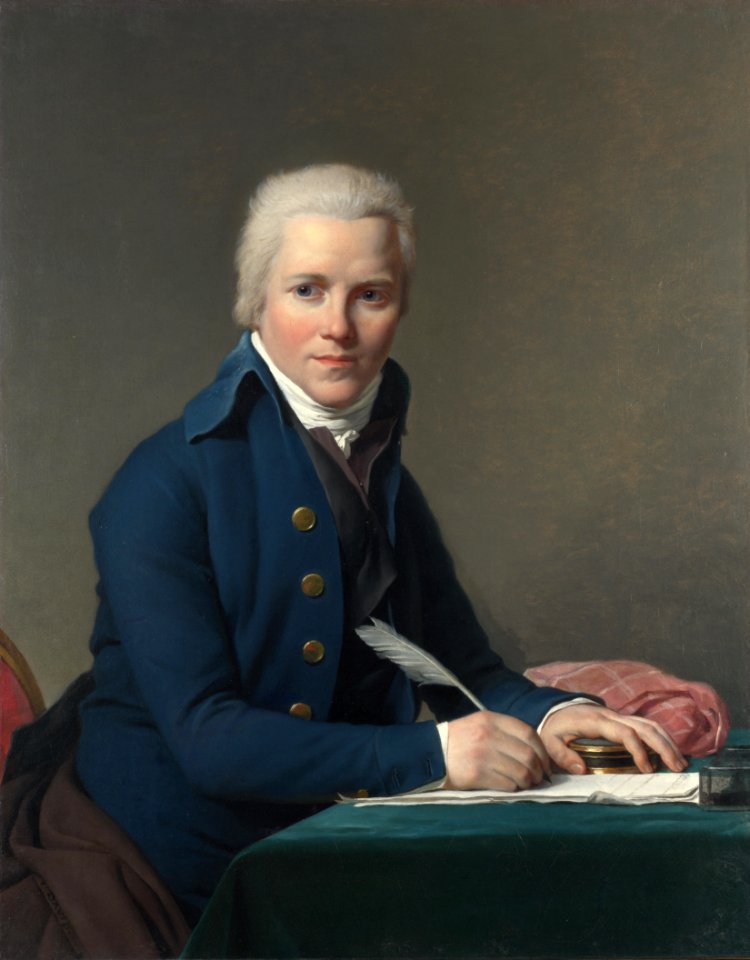 Jacobus Blauw door Jacques-Louis David