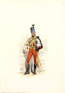 1793 - Trompette du 5e Hussards (48)