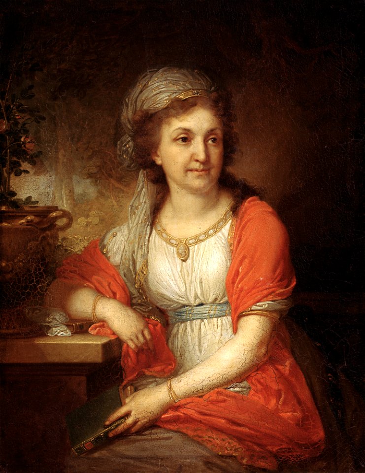 Catherine Alexeevna Musina-Pushkina by Borovikovsky