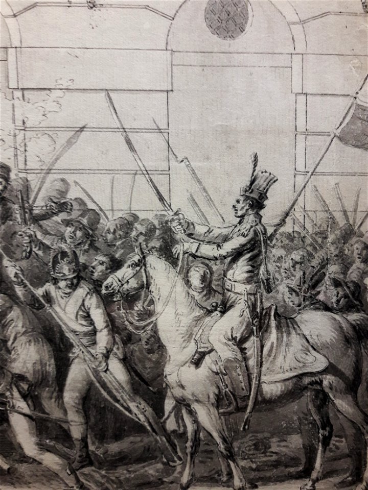 Norblin Fighting in Miodowa Street in Warsaw (detail) 04
