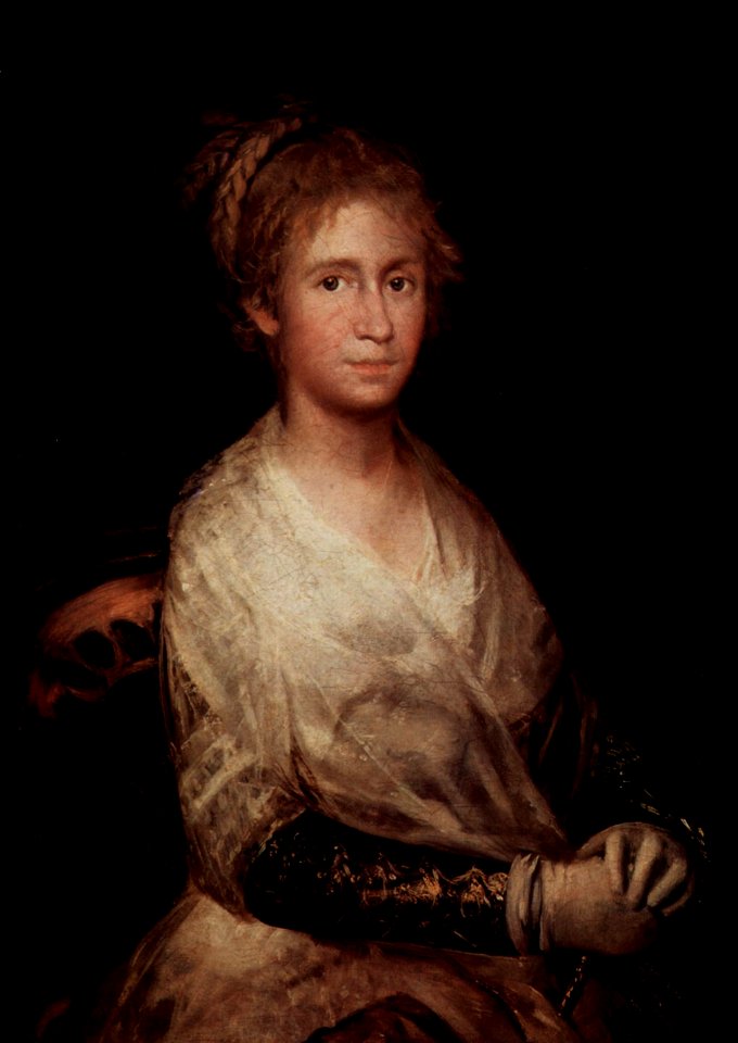 Josefa Bayeu or Leocadia Zorilla por Goya