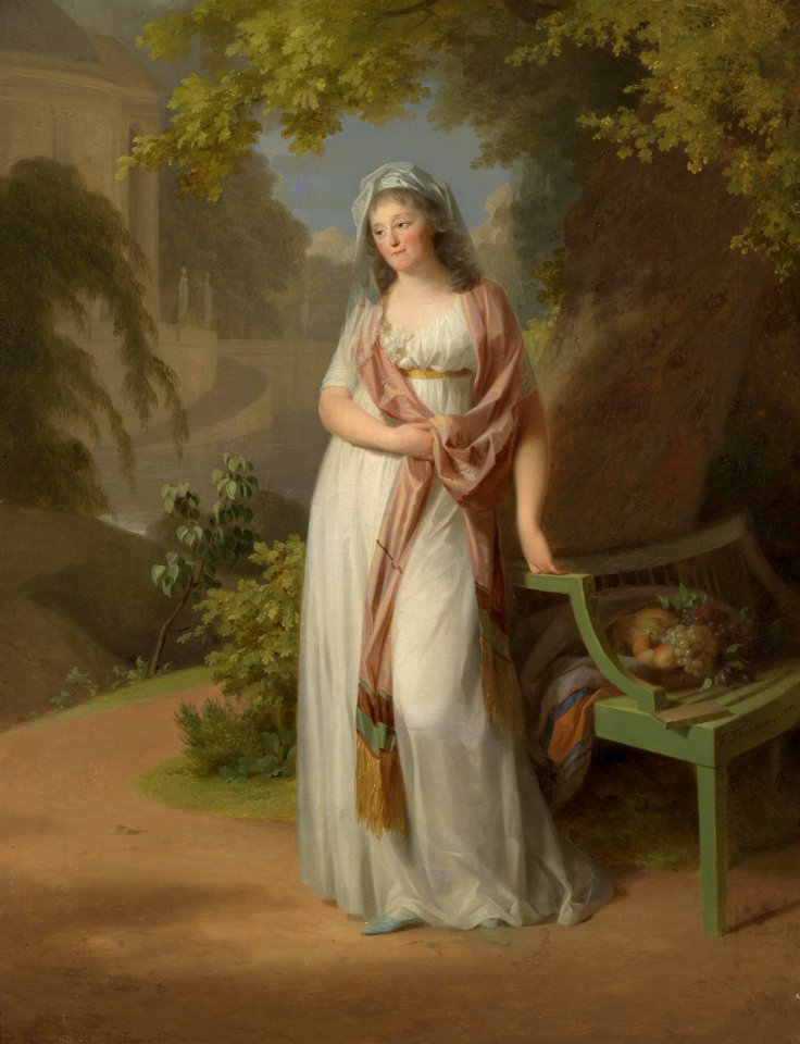 Johann Friedrich August Tischbein Luise von Brandenburg-Schwedt 1794