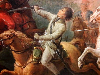 Plersch Kościuszko in the battle of Maciejowice (detail)