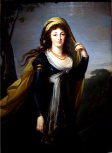Theresa, Countess Kinsky by Marie-Louise-Elisabeth Vigee-Lebrun