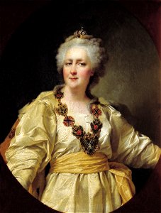 Catherine II by D.Levitskiy (1794, Novgorod museum)