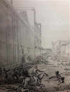 Norblin Fighting in Miodowa Street in Warsaw (detail) 01
