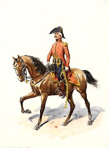 1796 - Officier en petite tenue du 6e Hussards (53)